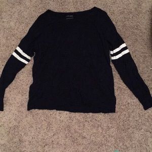 Long sleeve navy shirt
